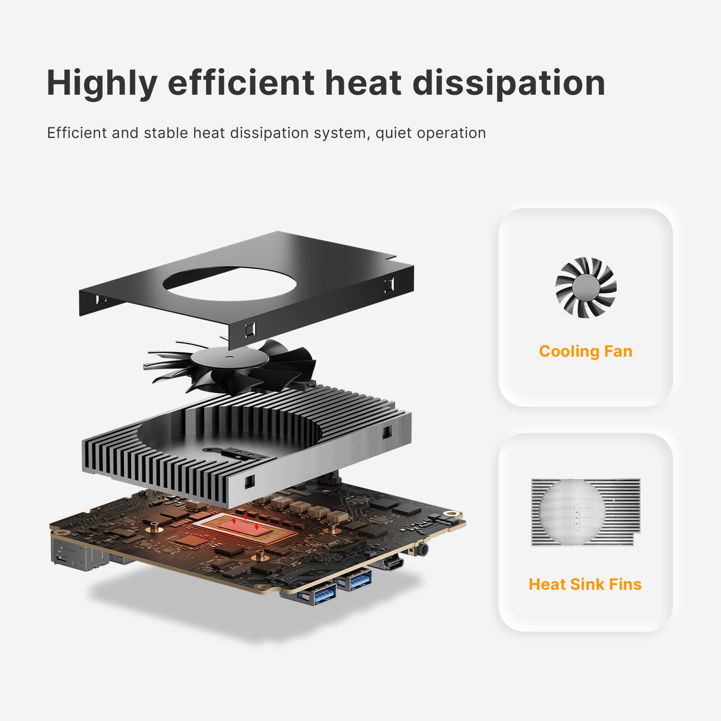 ORIGIMAGIC Mini PC C4 - Ryzen 5 3550H 8G DDR4 + 256G SSD