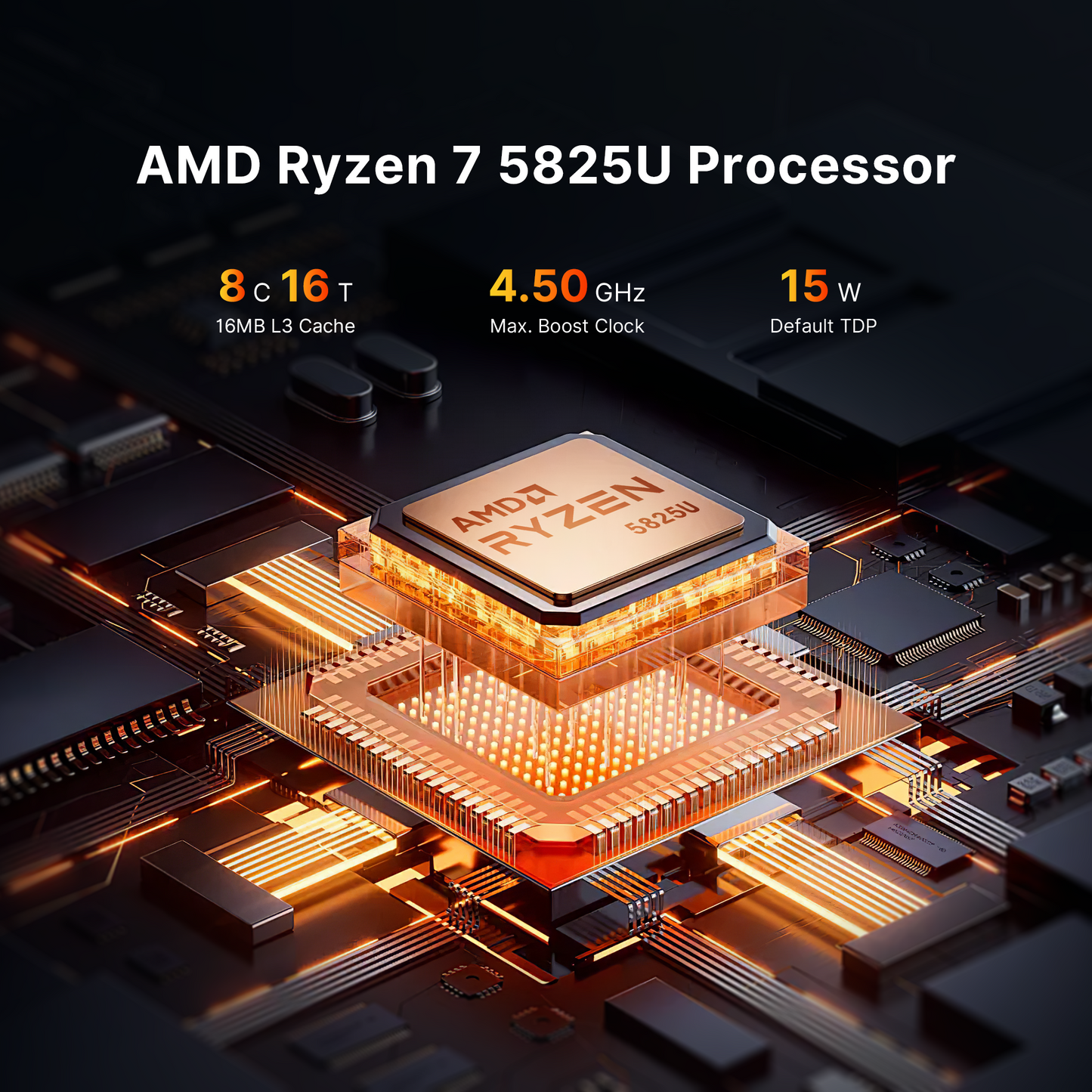 ORIGIMAGIC Mini PC N1 - Ryzen 7 5825U, 16GB DDR4 512GB SSD