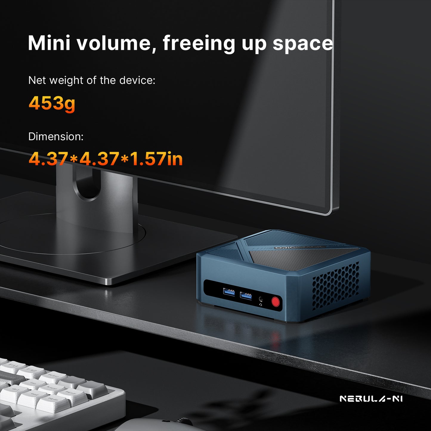 ORIGIMAGIC Mini PC N1 - Ryzen 7 5825U, 32GB DDR4 1TB SSD