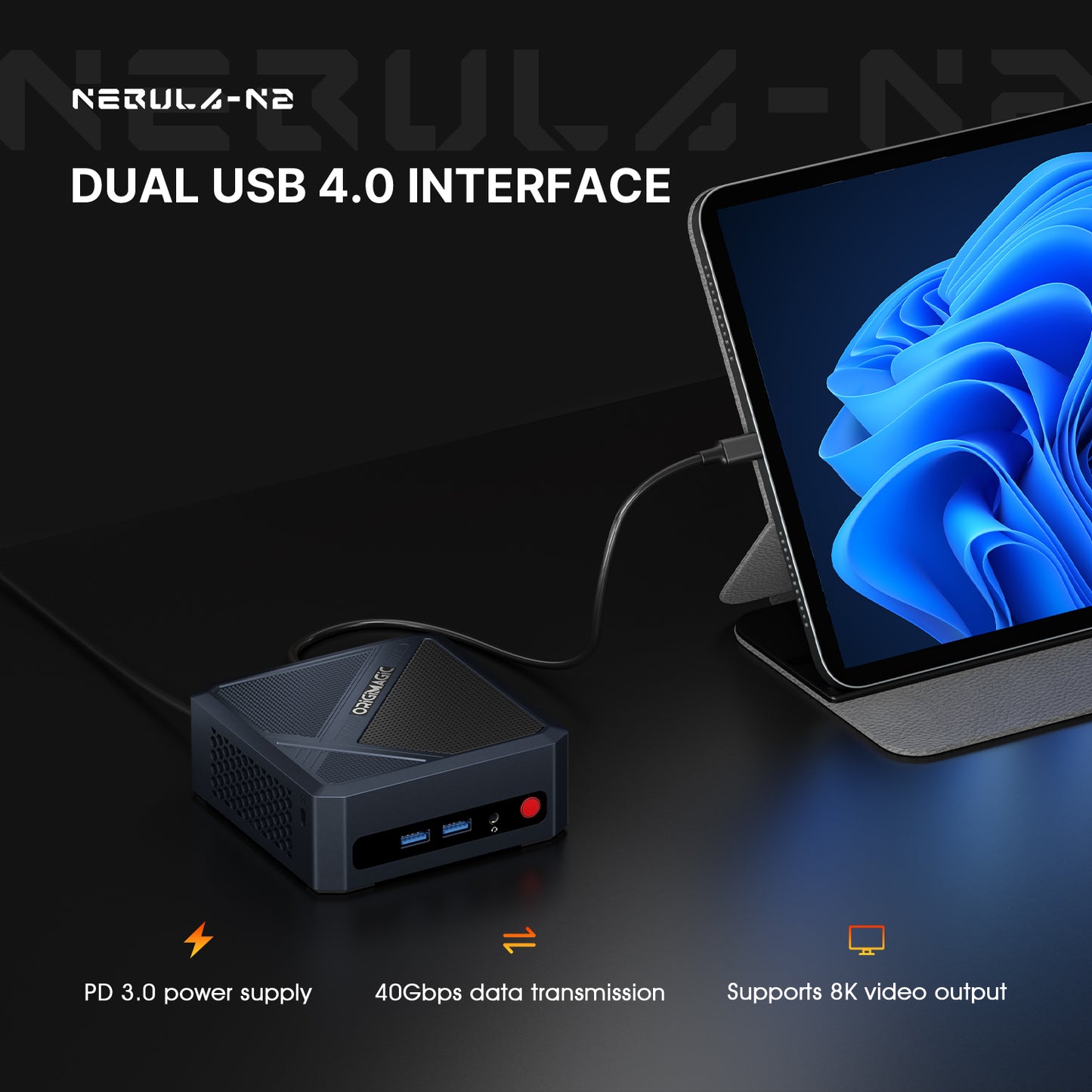 Origimagic Gaming Mini PC N2 - Ryzen 5 6600H