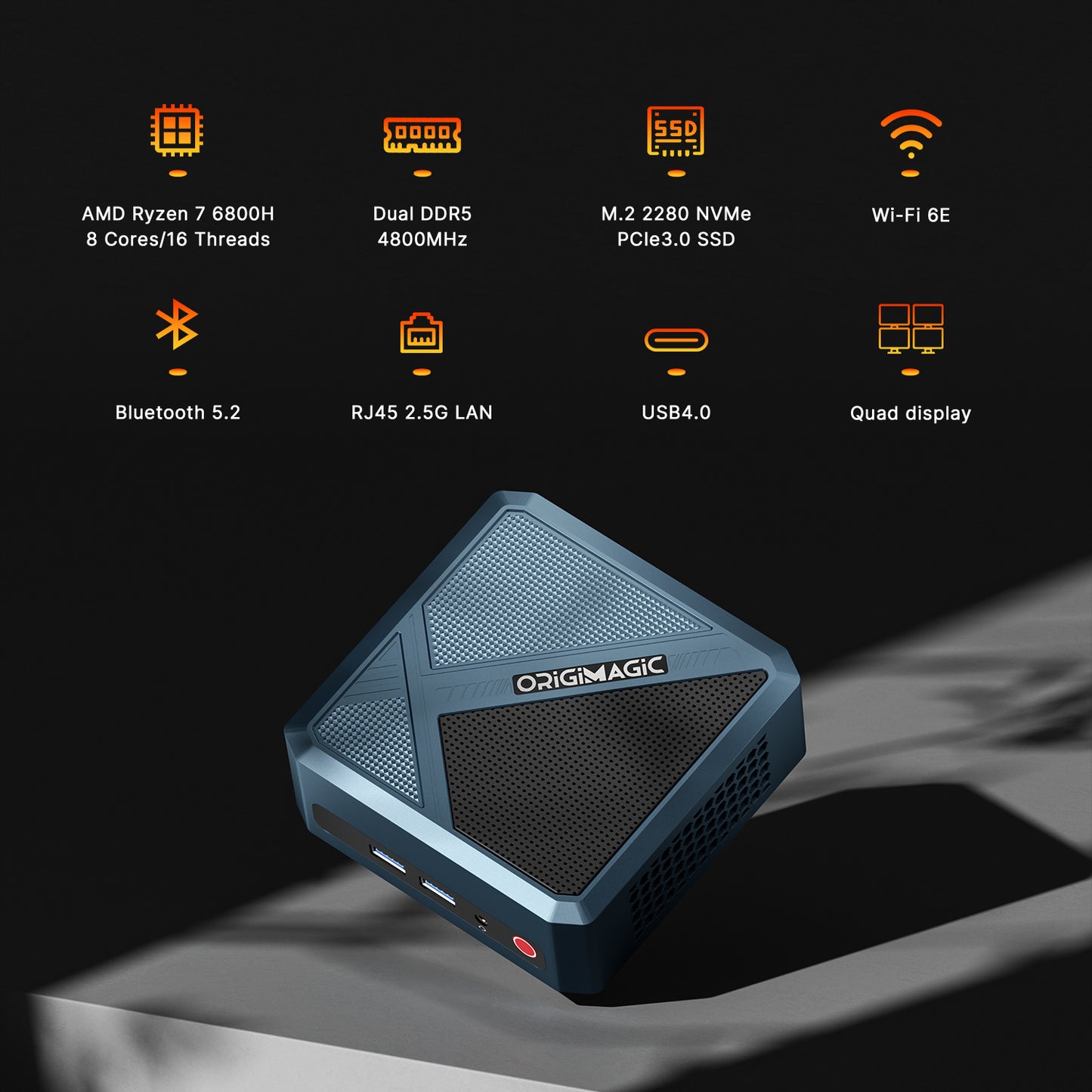 Origimagic Mini PC N2 Pro - Ryzen 7 6800H