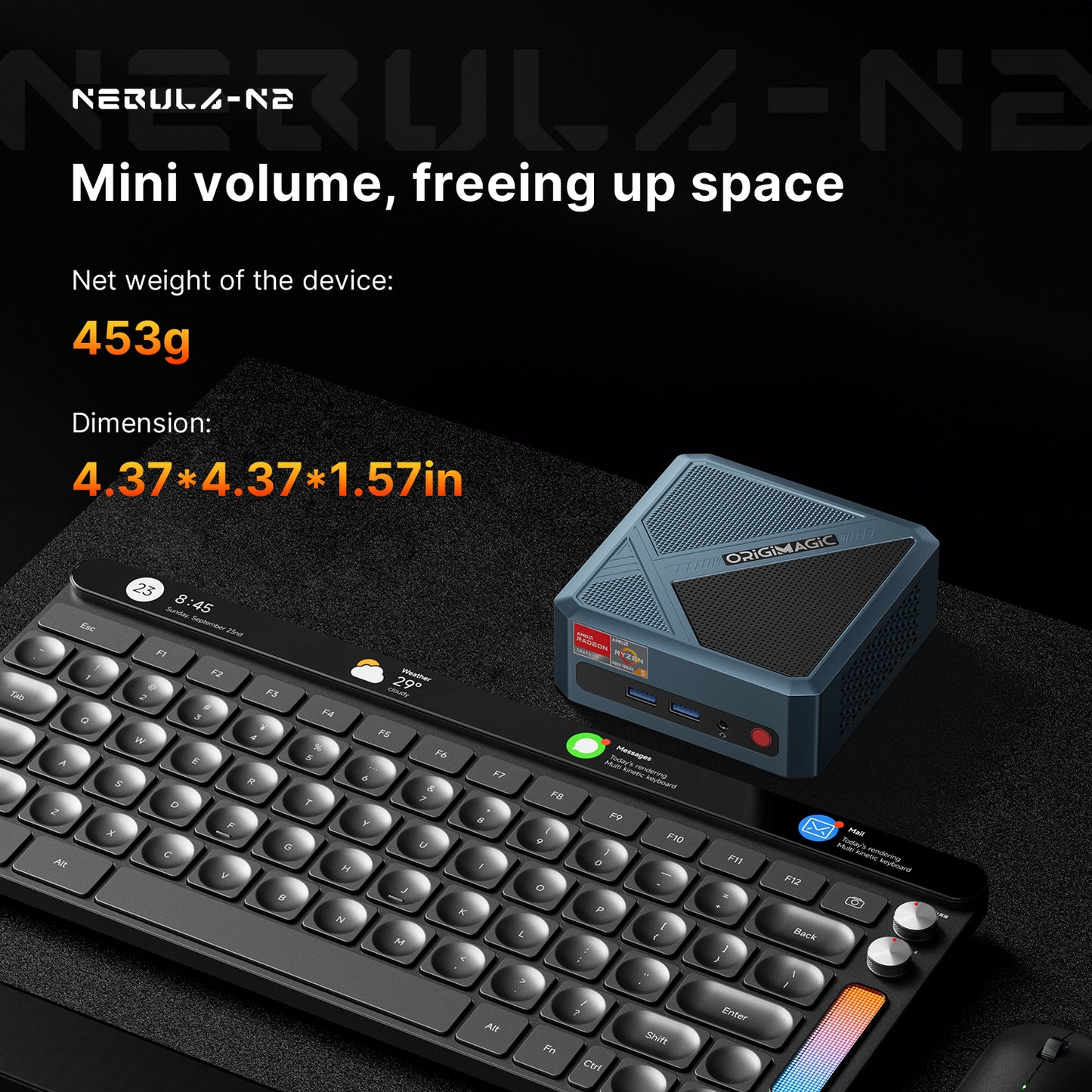 Origimagic Mini PC N2 Pro - Ryzen 7 6800H